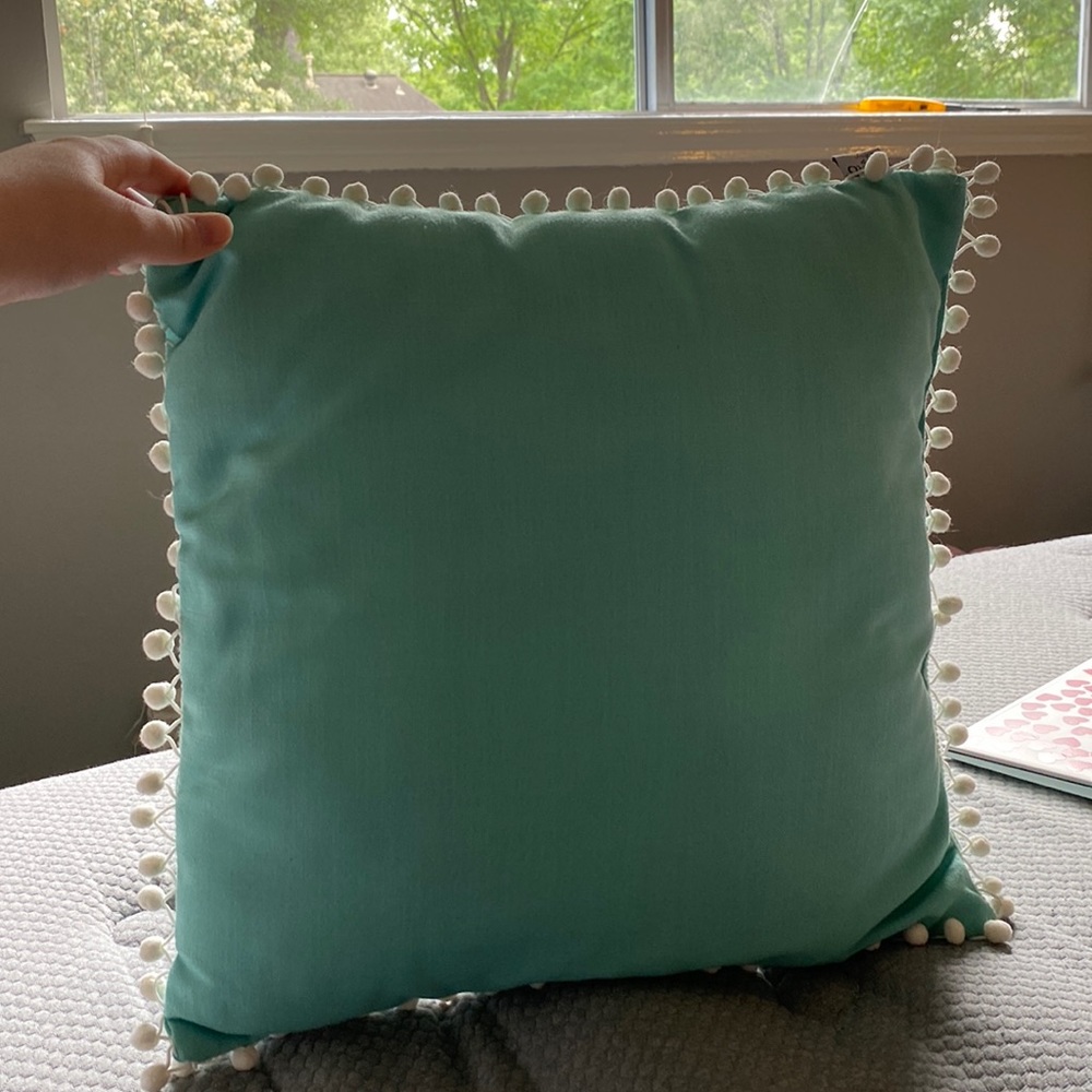 Pillow (turquoise/blue)
